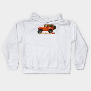 1976 Toyota Land Cruiser FJ40 Kids Hoodie